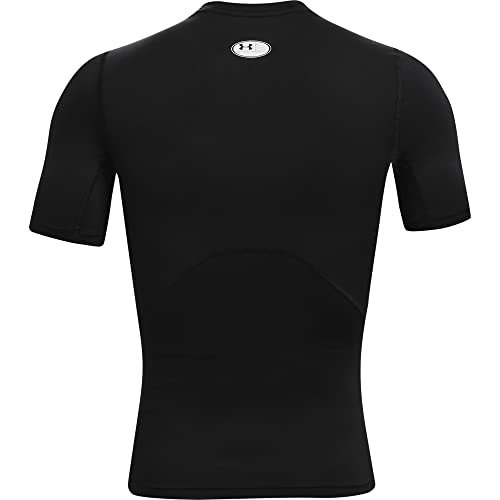Under Armour Herren UA HG Armour Comp SS, kurzärmliges Funktionsshirt, schnelltrocknendes T-Shirt mit Kompressionspassform