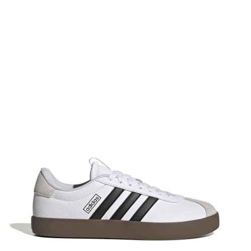 adidas Vl Court 3.0 Shoes Damen Schuhe , Cloud White Core Black Grey One, 39 1/3 EU