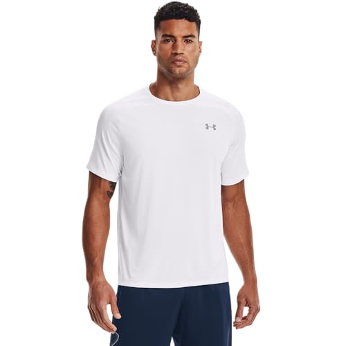 Under Armour Herren Tech 2.0 Shortsleeve, atmungsaktives Sportshirt, kurzärmliges und schnelltrocknendes Trainingsshirt mit loser Passform