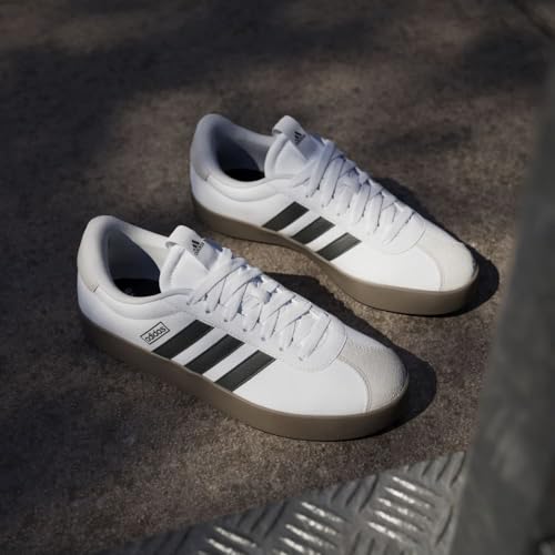 adidas Vl Court 3.0 Shoes Damen Schuhe , Cloud White Core Black Grey One, 39 1/3 EU