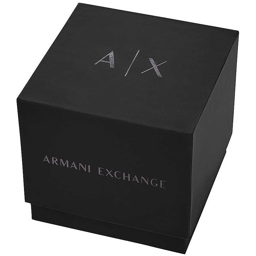 Armani Exchange Watch For Women, Quartz Movement and 40mm Case Size with Stainless steel, Leather or Silicone strap