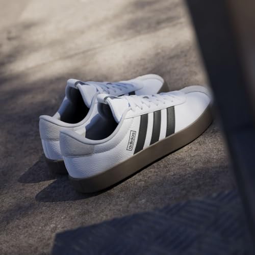 adidas Vl Court 3.0 Shoes Damen Schuhe , Cloud White Core Black Grey One, 39 1/3 EU