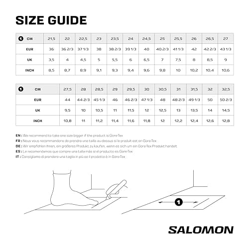 Salomon Herren X Ultra Pioneer Gore-tex Hiking Shoe, Phantom Black Quiet Shade, 43 1/3 EU