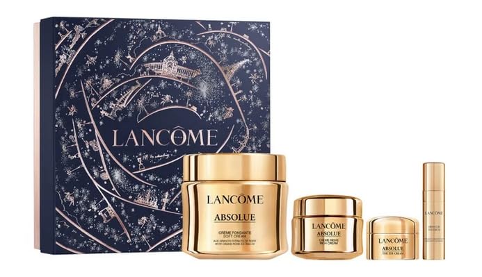 Lancôme - Absolue Set - Absolue Soft Cream 60ml + Absolue Rich Cream 15ml + Absolue The Serum 5ml + Absolue The Eye Cream 5ml