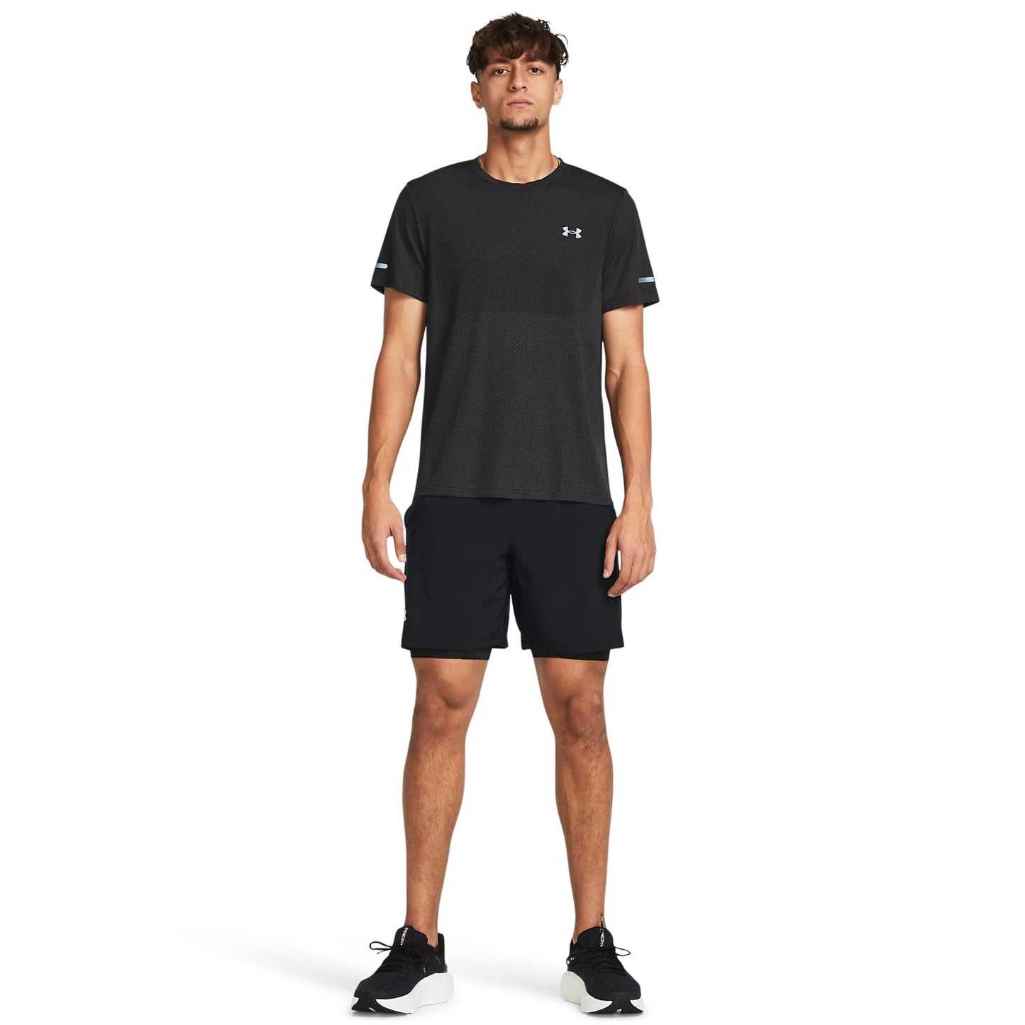 Under Armour Herren Ua Woven Wdmk Shorts, Schwarz, 2XL