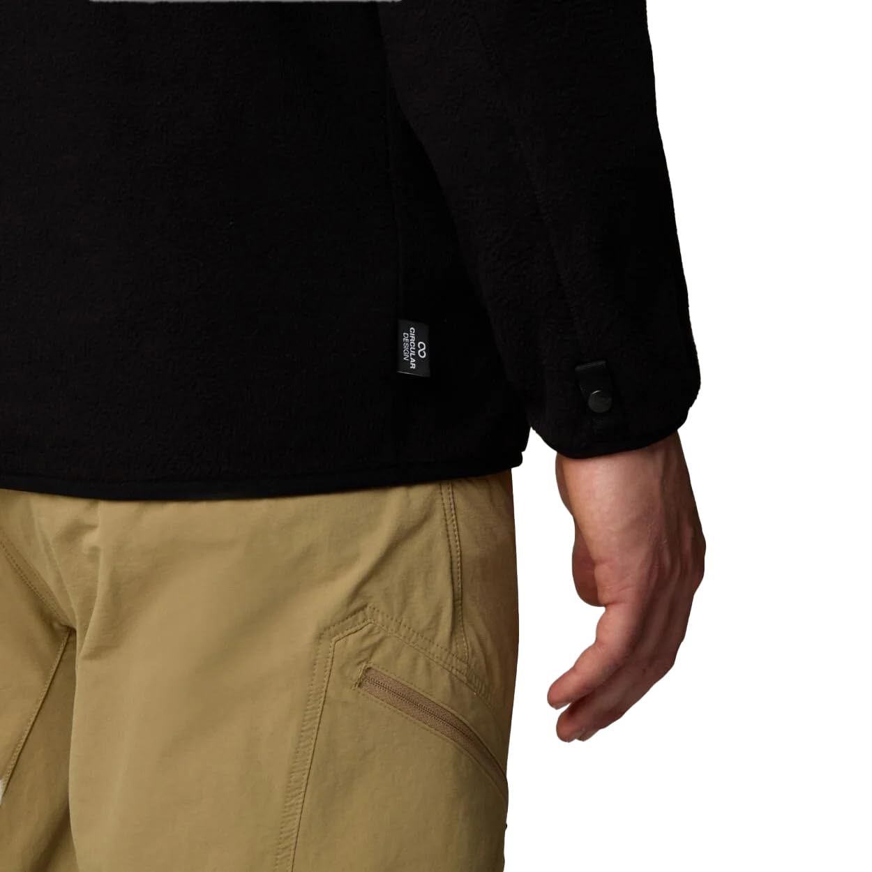 The North Face Herren 100 Glacier Full Zip Fleecejacke, Tnf Black/Npf, S