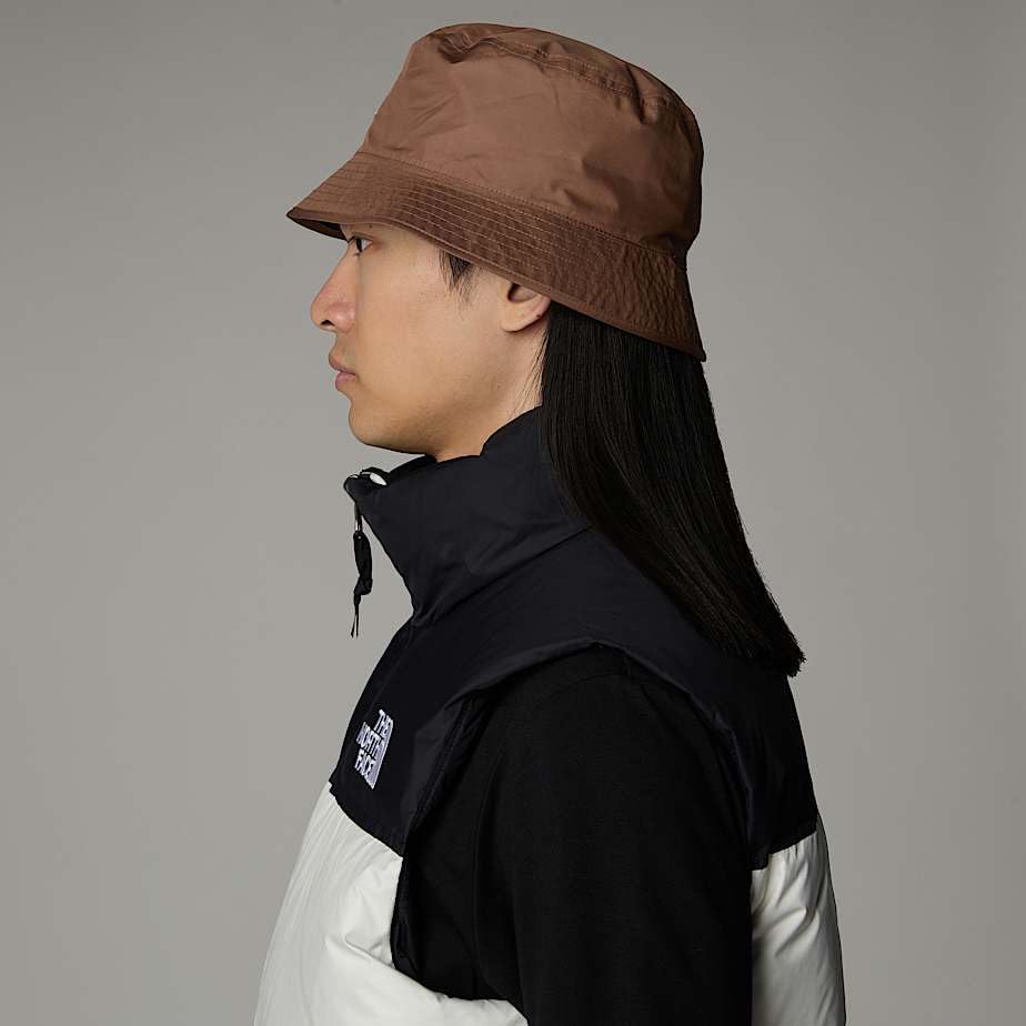 THE NORTH FACE NF00CGZ058W Sun STASH HAT Hat Herren Latte-TNF Black Größe LXL