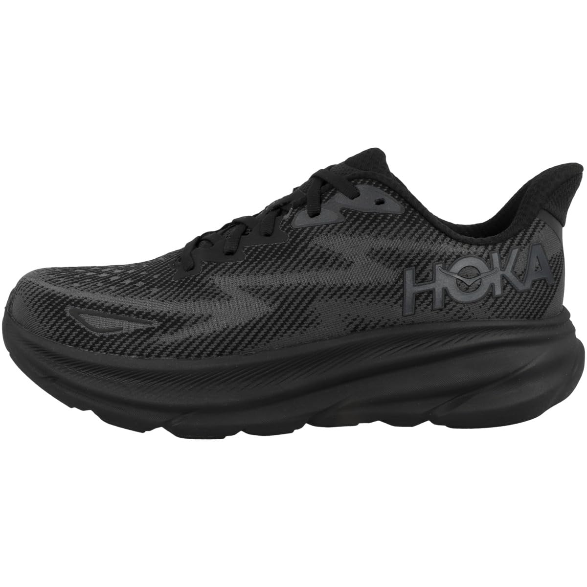 HOKA ONE ONE 1127895-BBLC Clifton 9 Herren Black/Black EU 44