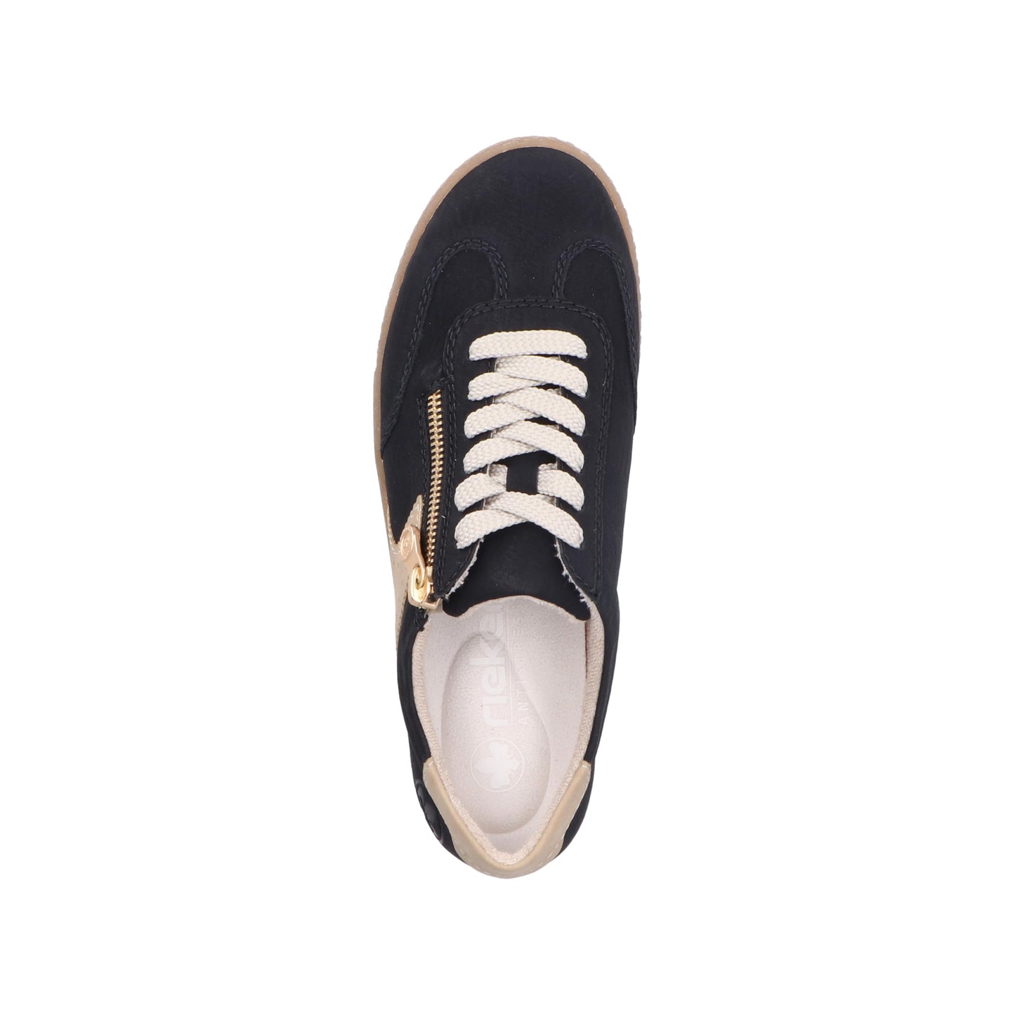 Rieker Damen L9700 Sneaker Low, Schwarz, 41 EU