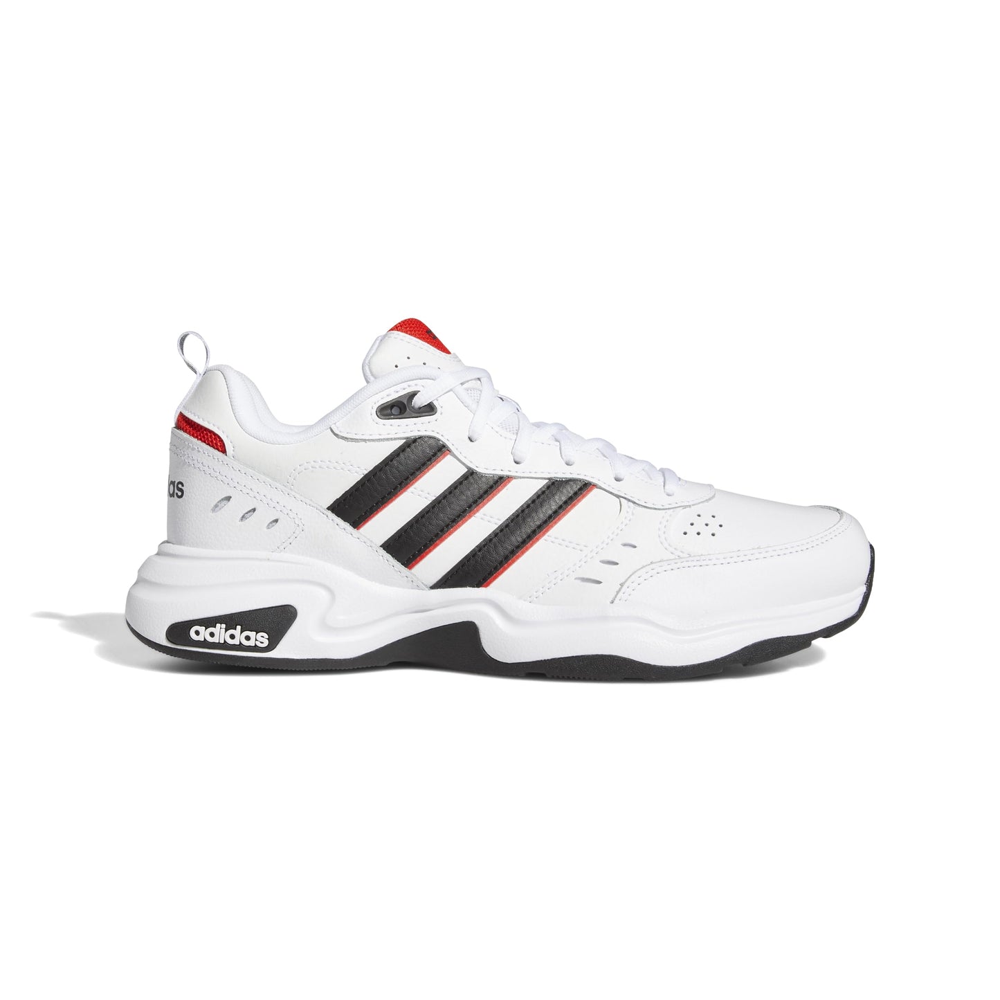 adidas Herren Strutter Shoes Gymnastik-und Trainingsschuhe, Cloud White/Core Black/Active Red, 44 2/3 EU