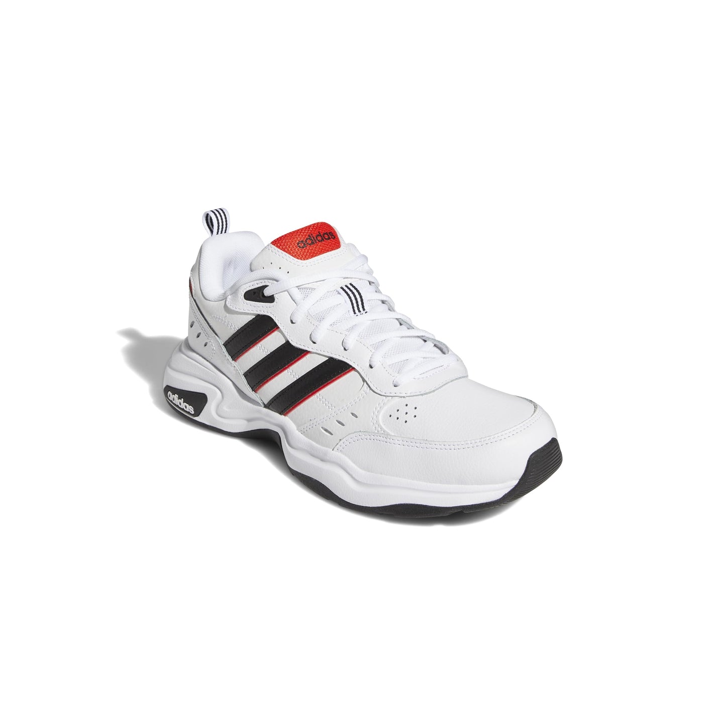 adidas Herren Strutter Shoes Gymnastik-und Trainingsschuhe, Cloud White/Core Black/Active Red, 44 2/3 EU