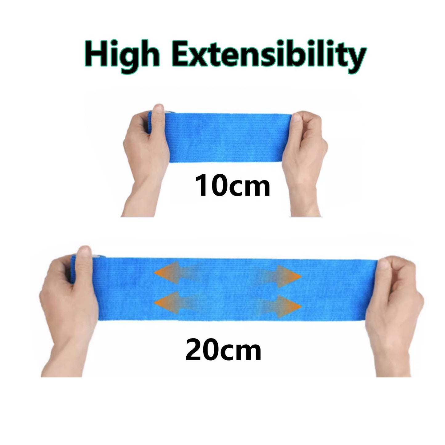 ANAMPION Selbsthaftende Bandage 24Rollen,5cmx4.5m Non-Woven Haftbandage Selbstklebend für Mensch und Tier,Flexibel Selbstklebender Verband für Sprunggelenke Schwellung,Sport,Haustiere(12-Farbe Mix)