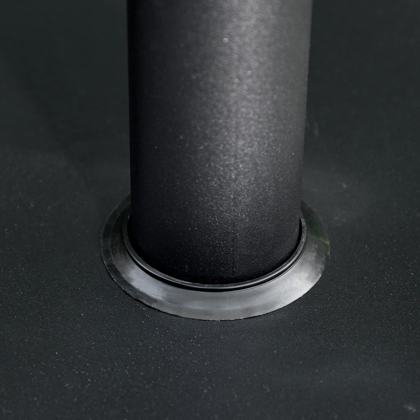 Outsunny Sonnenschirmständer Schirmständer Schirmhalter Schirmfuß 13 kg Ständer Schirm Ø35/38/48 mm Metall + Zement Schwarz 40 x 40 x 43 cm