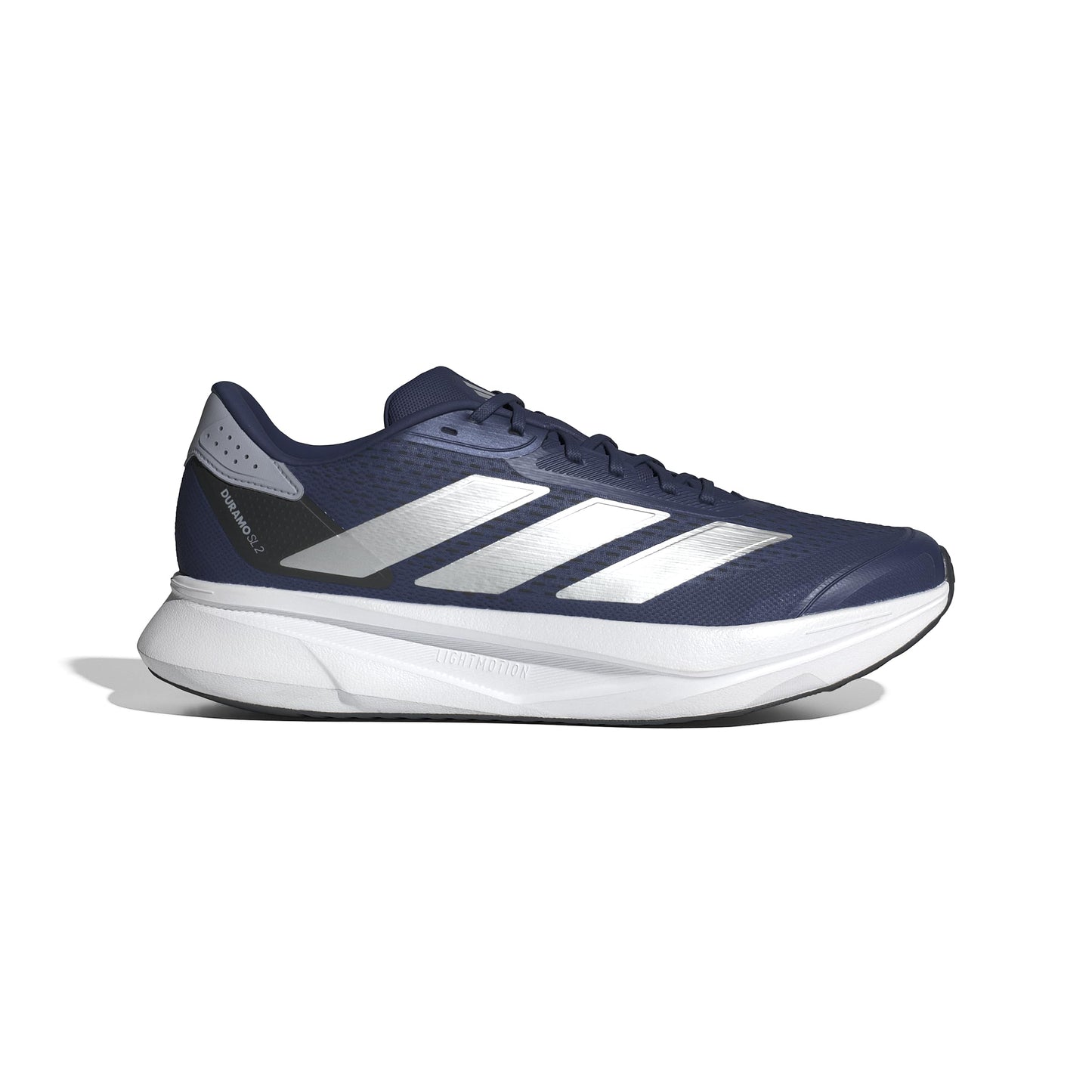 adidas Herren Duramo SL 2 Running Shoes Laufschuhe, Dark Blue/Silver Metallic/Halo Silver