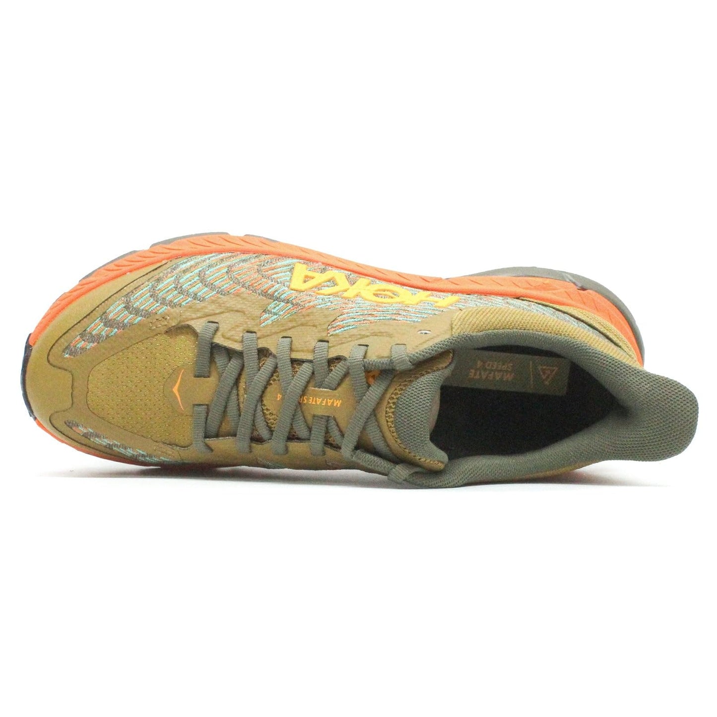 HOKA ONE ONE 1129930-AQL Mafate Speed 4 Herren Antique Olive/Squash EU 40 2/3