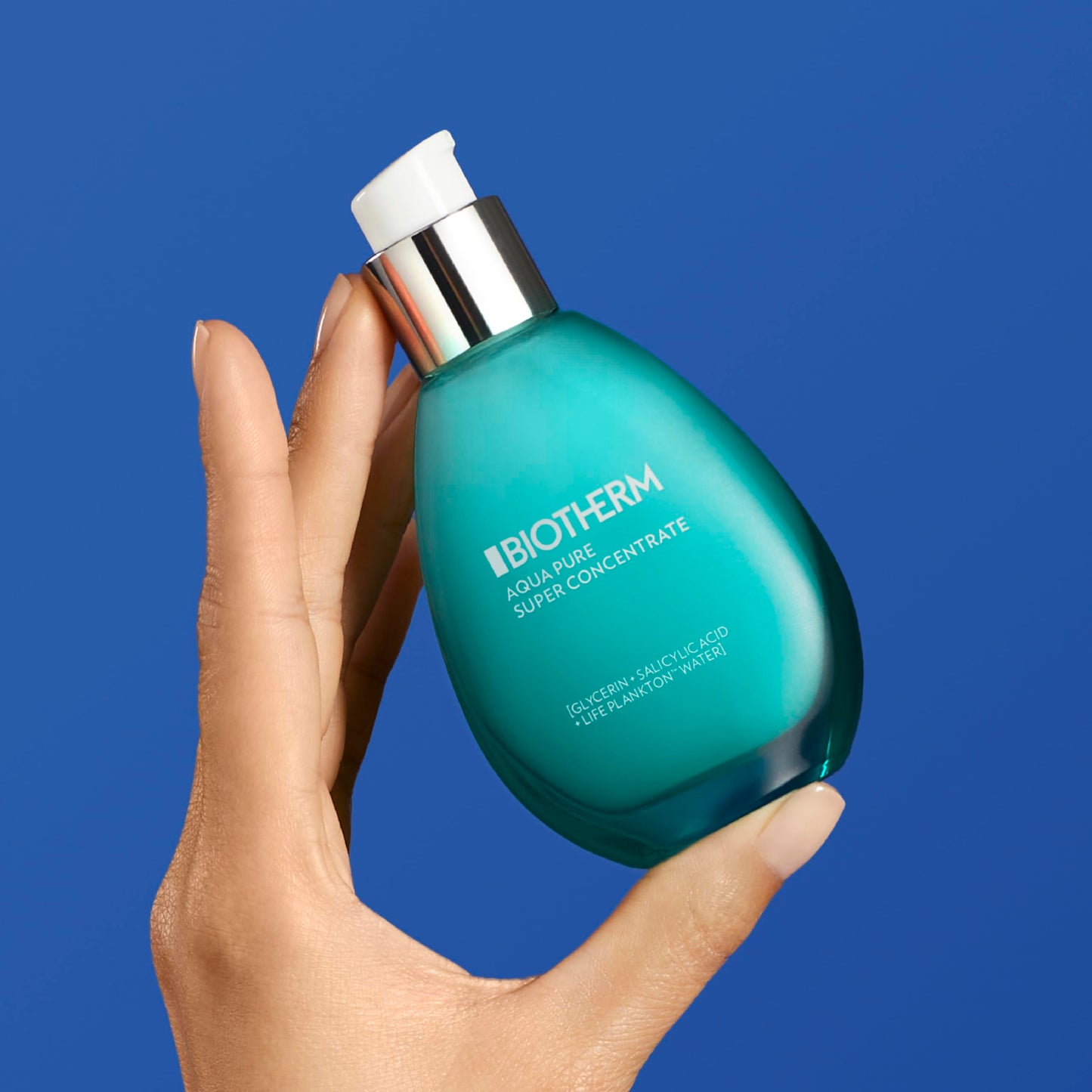 Biotherm Aqua Pure Super Concentrate Tagespflege, erfrischende Creme für eine hydratisierte Haut, mit Life Plankton und Salicylsäure, Gesichtscreme für ein verfeinertes und reines Hautbild, 50 ml