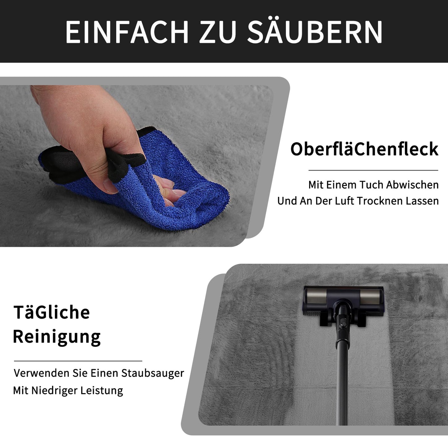 Sour Lemon Weiche Teppich Wohnzimmer, Glatt Teppich aus Kaninchenfell Kurzflor rutschfest, Modern Anti-Rutsch Carpet für Schlafzimmer, Luxuriöse Raumdekoration, Flauschiger Teppichbereich 160x230cm