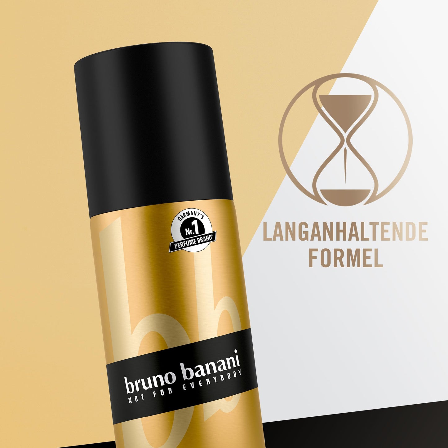 Bruno Banani Fragrance Man's Best Deo-Bodyspray, Körperspray mit sinnlich-orientalischem Herrenduft, 24h lang anhaltend, 150 ml