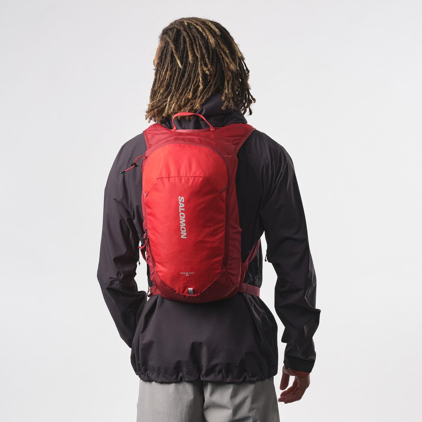 Salomon Trailblazer 10 Unisex-Wanderrucksack, Vielseitig, Einfach zu benutzen, Bequem und leicht, Rot