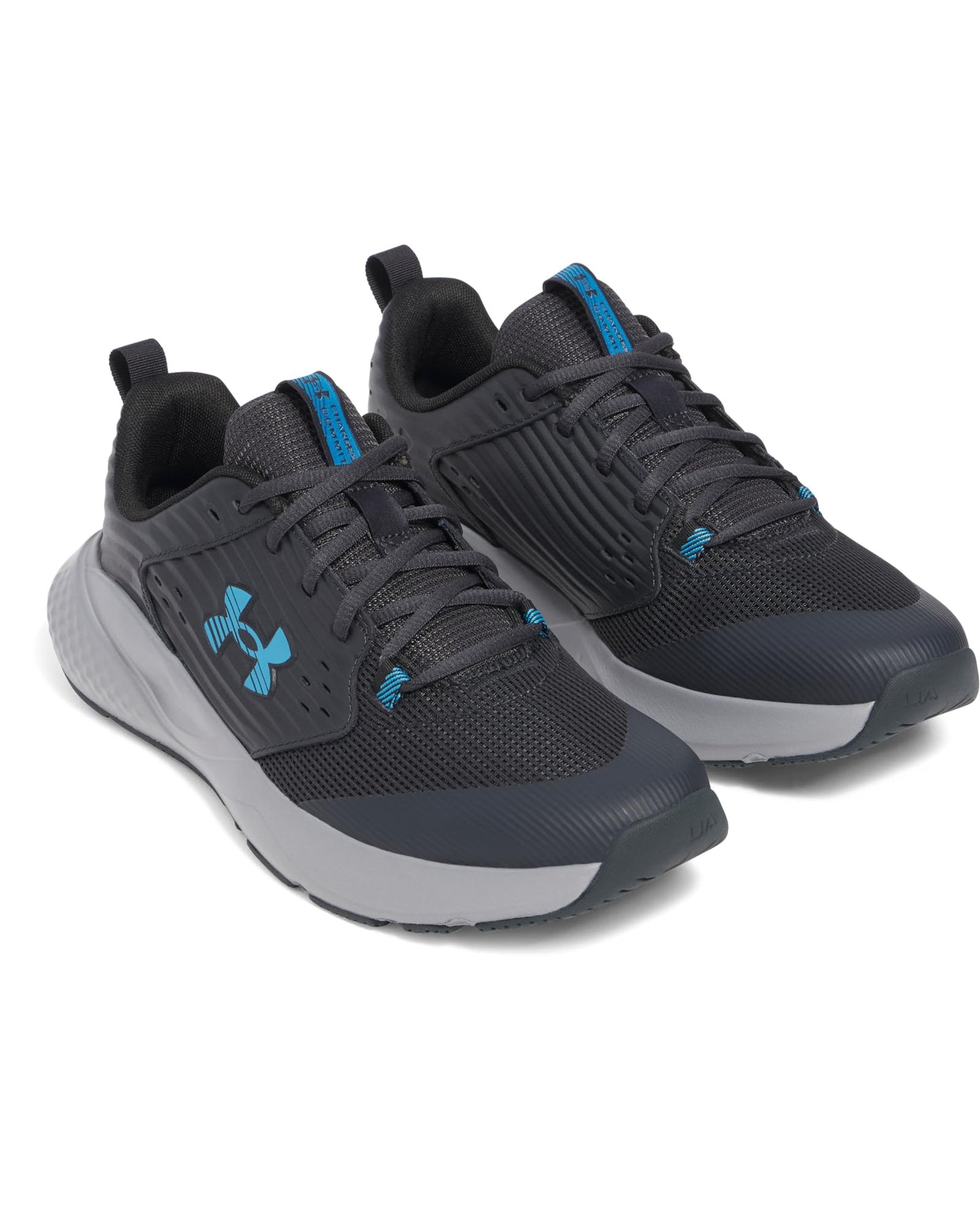 Under Armour Herren UA Charged Commit TR 4 Trainingschuhe, Anthracite/Steel/Ether Blue, 41 EU