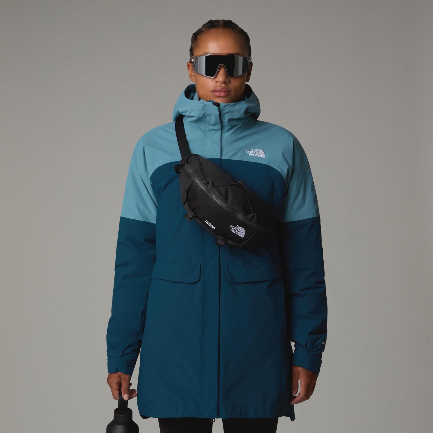 THE NORTH FACE NF0A81EO4JK TERRA LUMBAR 3L Sports backpack Herren Asphalt Grey-TNF Black- Größe OS