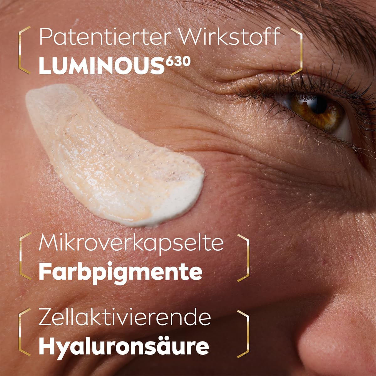 NIVEA Luminous 630 Anti-Pigmentflecken CC Fluid LSF 30 für mittlere Hauttöne, CC Cream mit Hyaluron und mikroverkapselten Farbpigmenten, Tagescreme mit LSF 30 für einen ebenmäßigen Teint (40 ml)