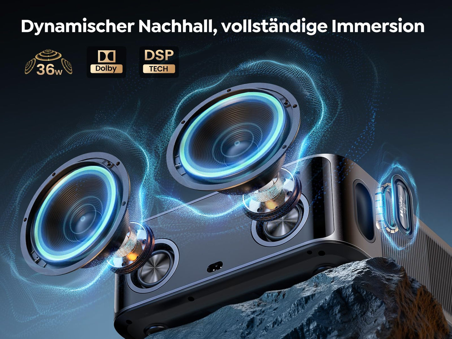 Beamer 4K【Offizielles Netflix & 36W Dolby Audio】 Toptro 1200 ANSI Smart Beamer Heimkino, 1080P Full HD Video Projektor mit Zwei-Wege Bluetooth WiFi, KI-Autofokus & Trapezkorrektur für Outdoor/Handy