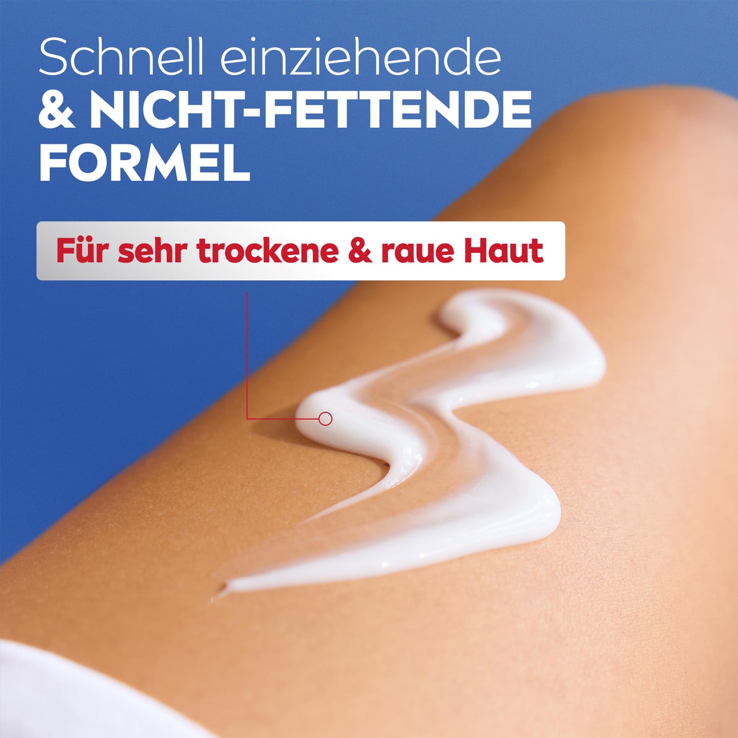 NIVEA Body Lotion Repair & Care, Lotion für sehr trockene Haut & zur Linderung von Spannungsgefühlen, Körperlotion mit Glycerin, Niacinamid & Provitamin B5 (400 ml)