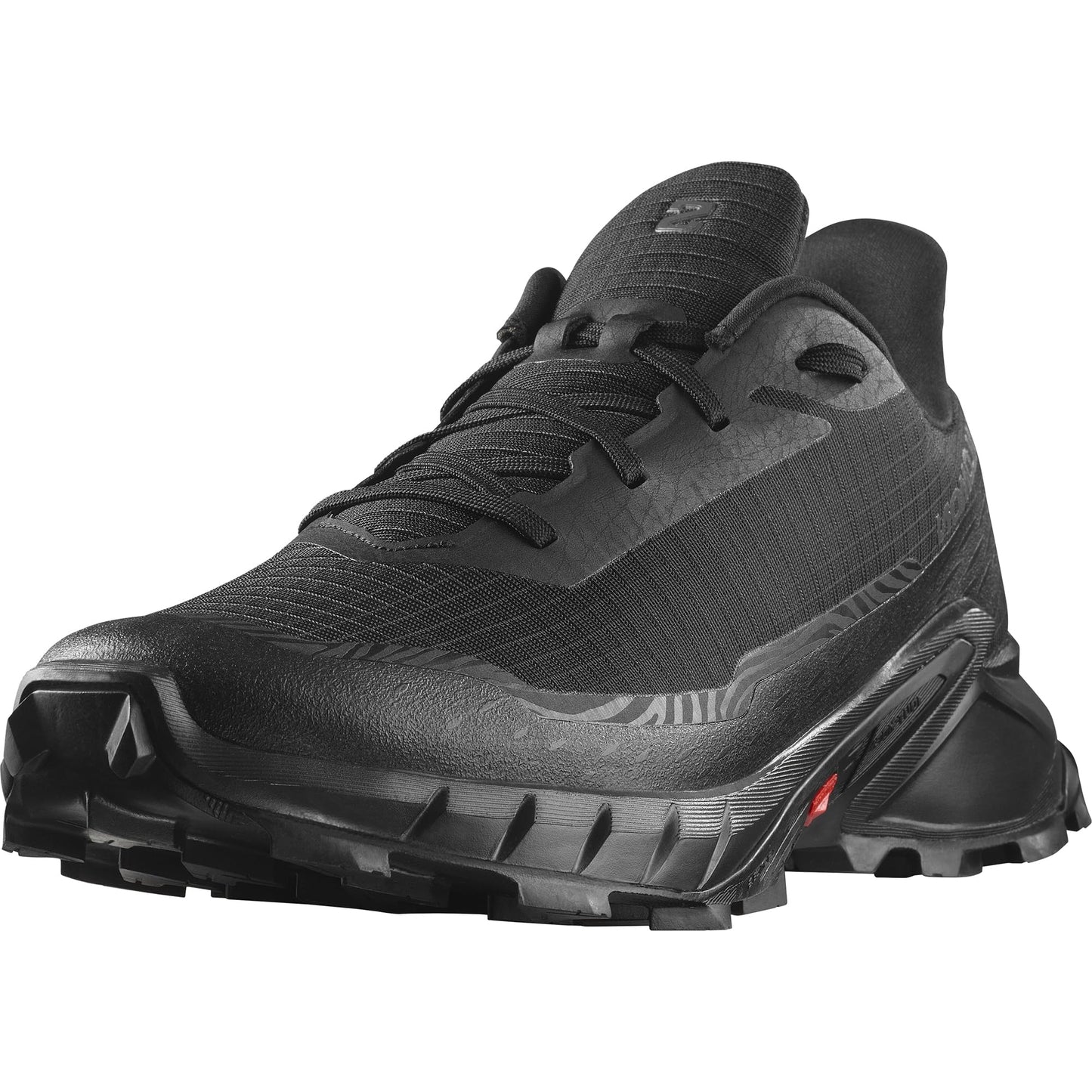 Salomon Alphacross 5 Men's Trail Running Shoes, Powerful Grip, Long Lasting Comfort, and Versatile Performance, Black, 9