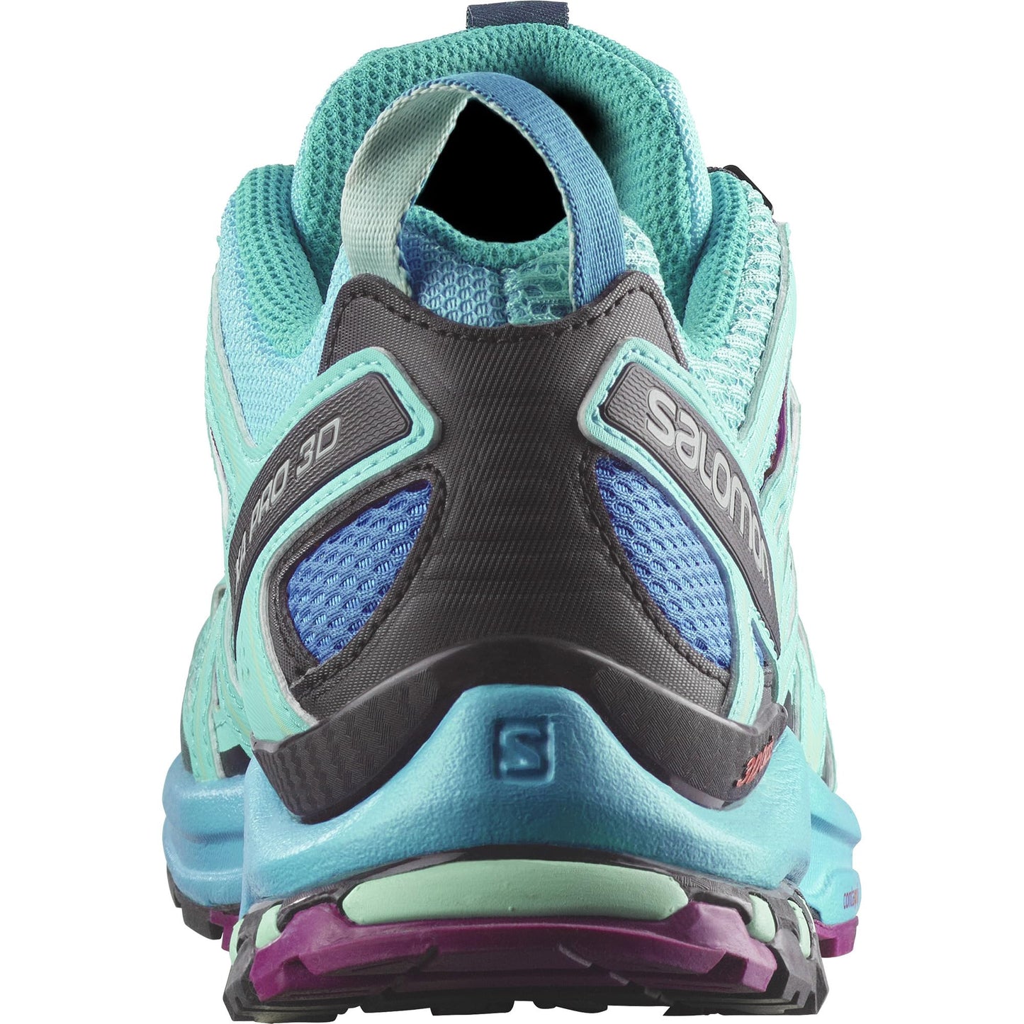 Salomon XA Pro 3D Damen Trailrunning- und Wanderschuhe, Outdoor-bereit, Grip, Langlebiger Schutz, Blue Curacao, 39 1/3