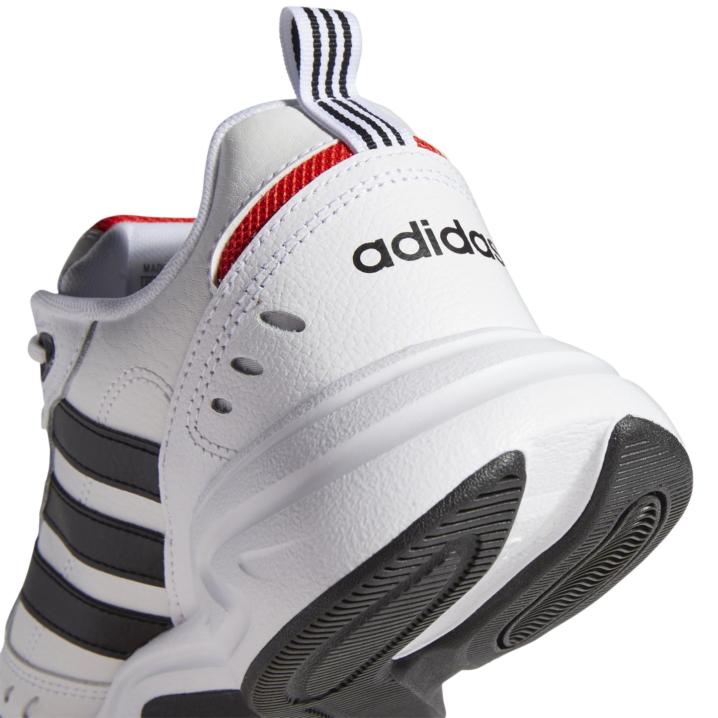 adidas Herren Strutter Shoes Gymnastik-und Trainingsschuhe, Cloud White/Core Black/Active Red, 44 2/3 EU
