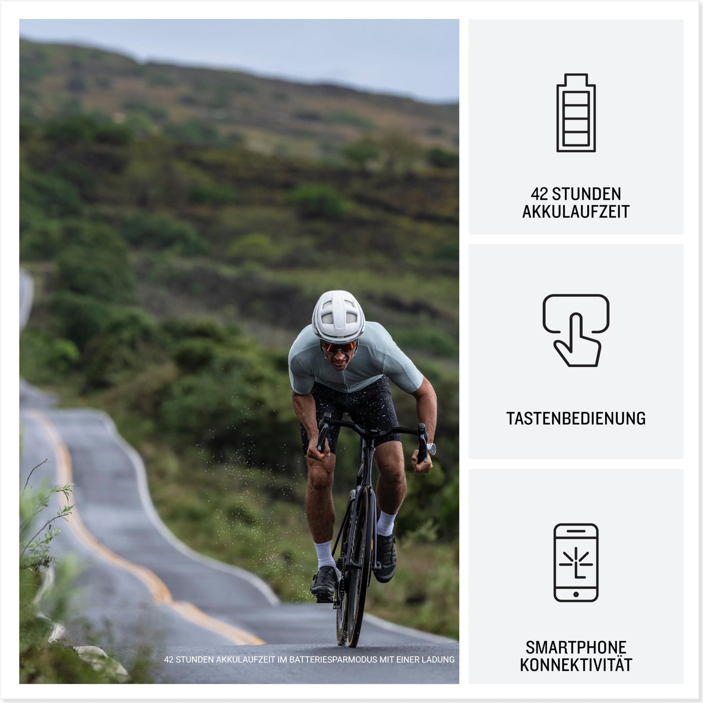 Garmin Edge 540 - EU Central + West, GPS-Fahrradcomputer mit Tastenbedienung, 2,6 Zoll Farbdisplay, Europakarten, umfassenden Leistungsdaten, bis zu 26 Std Akkulaufzeit