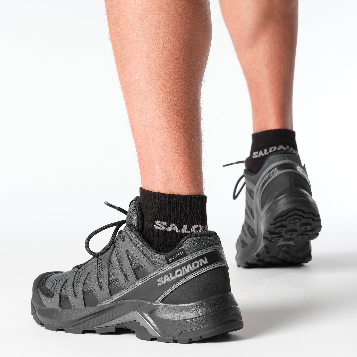 Salomon Herren X-Adventure Recon Gore-Tex, Vielseitige Wanderschuhe für Komfort, Ideal für Wanderungen und Trailrunning bei Outdoor-Abenteuern. 41 ⅓