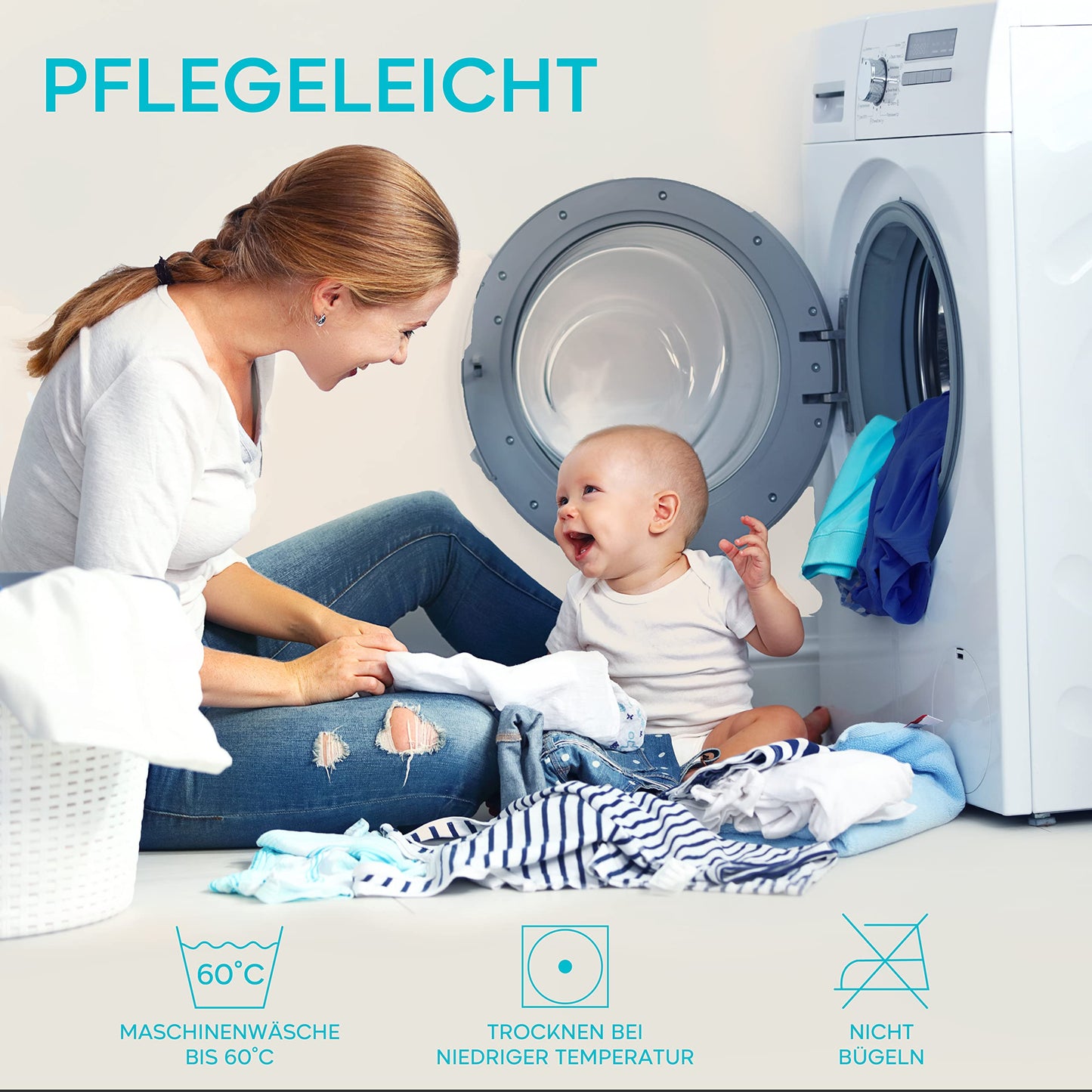 Matratzenschoner 180x200 Wasserdicht Oeko-TEX Zertifiziert von Twinzen - Matratzenschoner 180x200 Baumwolle Atmungsaktiv mit 4 Eckgummis