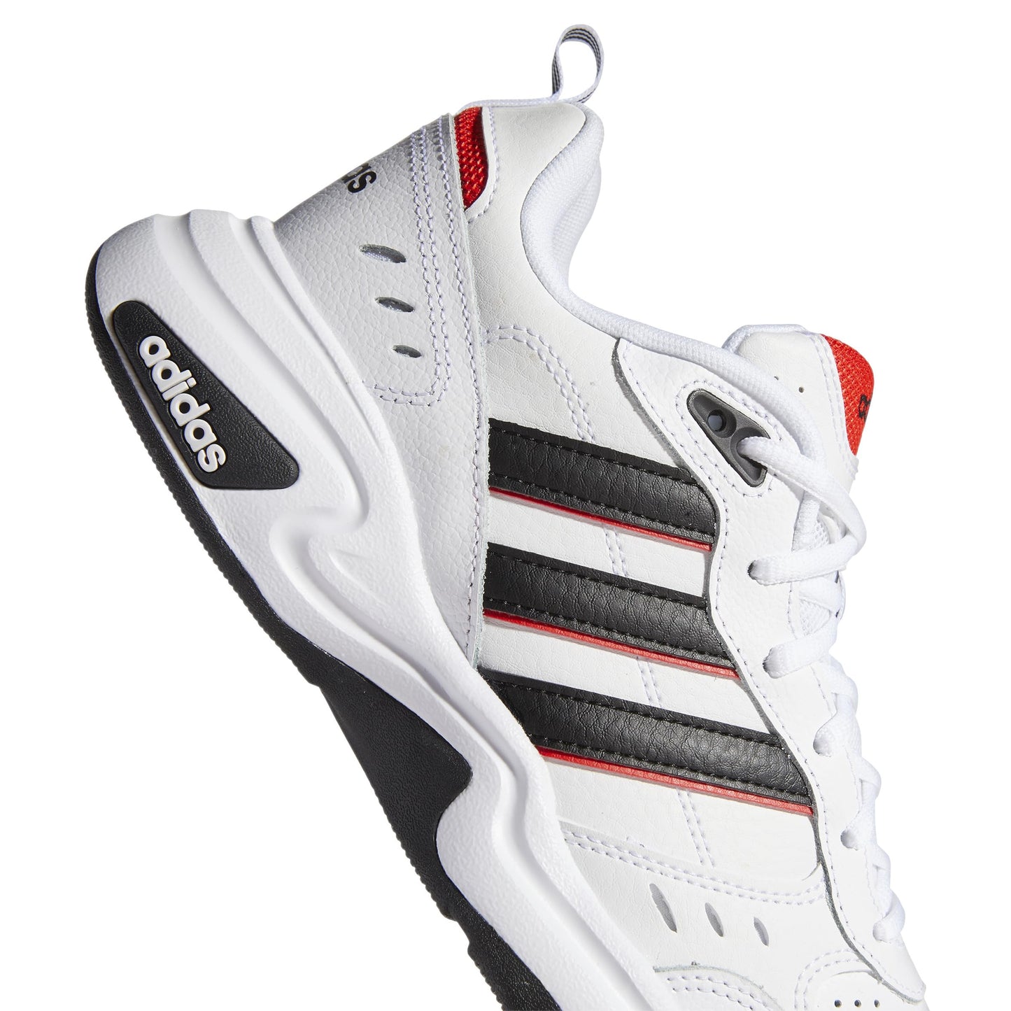 adidas Herren Strutter Shoes Gymnastik-und Trainingsschuhe, Cloud White/Core Black/Active Red, 44 2/3 EU