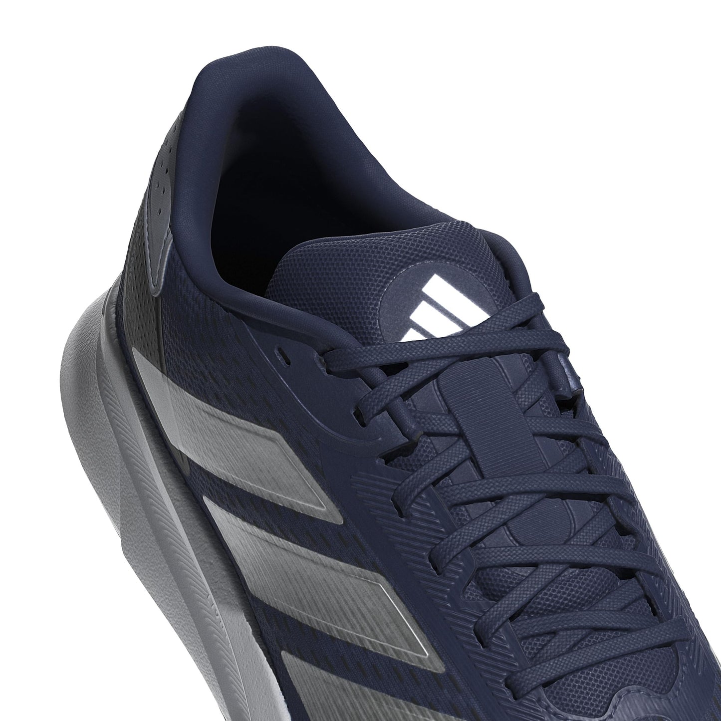 adidas Herren Duramo SL 2 Running Shoes Laufschuhe, Dark Blue/Silver Metallic/Halo Silver