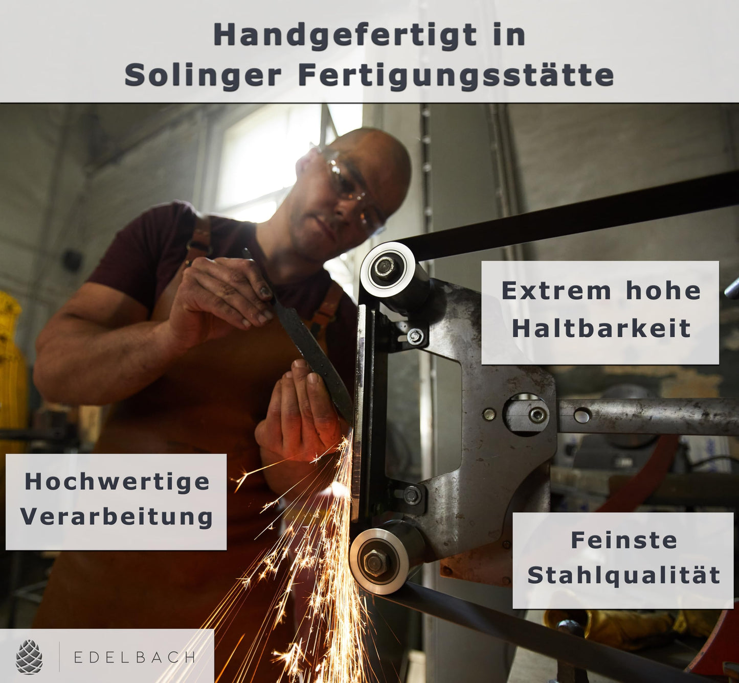 Edelbach Solingen | 2x Sparschäler Messerset | Deutsche extrem scharfe Schäler, Kartoffelschäler, Gemüseschäler, Spargelschäler, Schälmesser, Küchenmesser