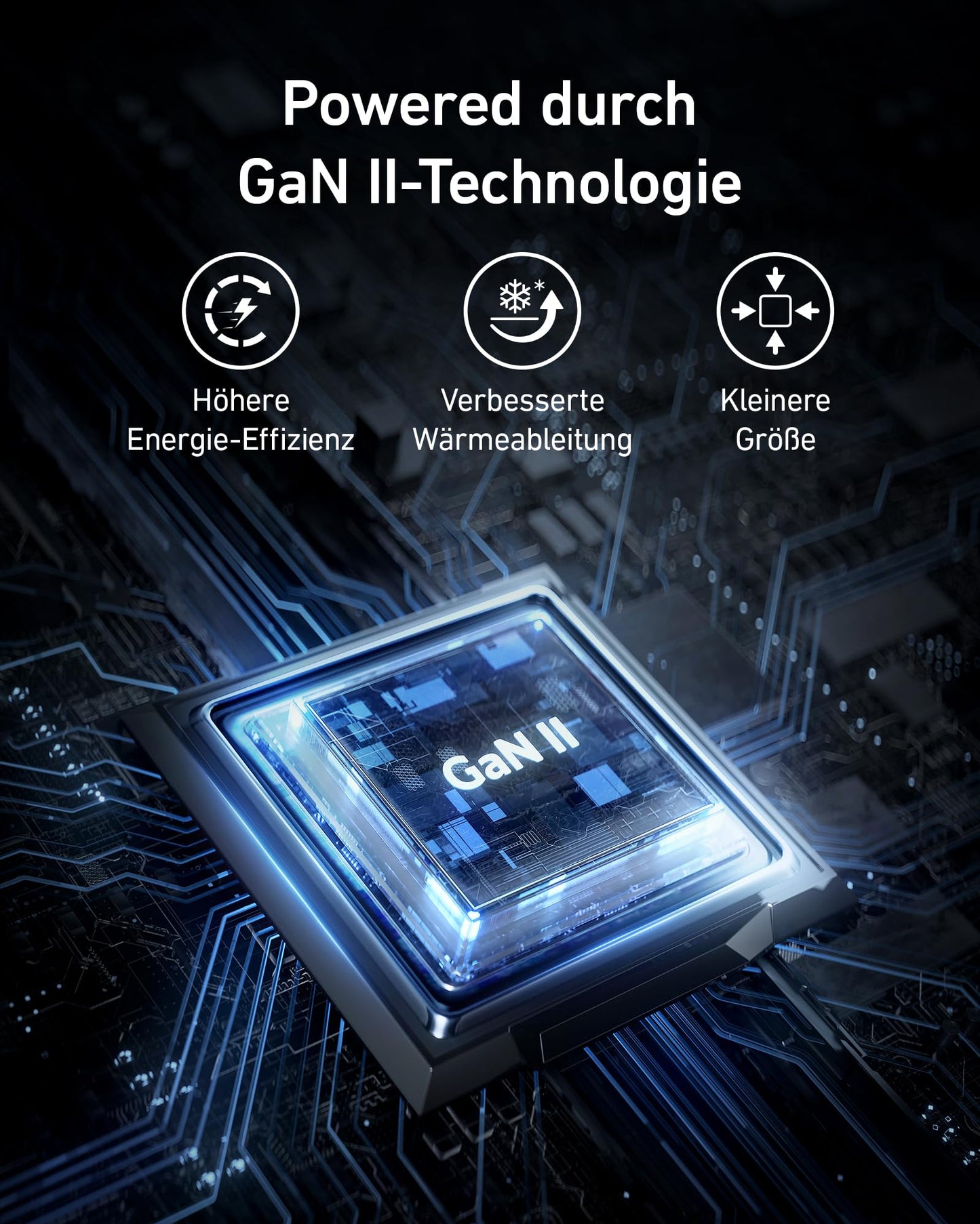 Anker USB C Ladegerät (Nano II 65W) Pod 3-Port PPS Schnellladegerät, iPad Ladegerät, Kompaktes USB-C Netzteil für MacBook Pro, iPad Pro, Galaxy S20, Dell XPS 13, Note 20, iPhone 16/15, Pixel