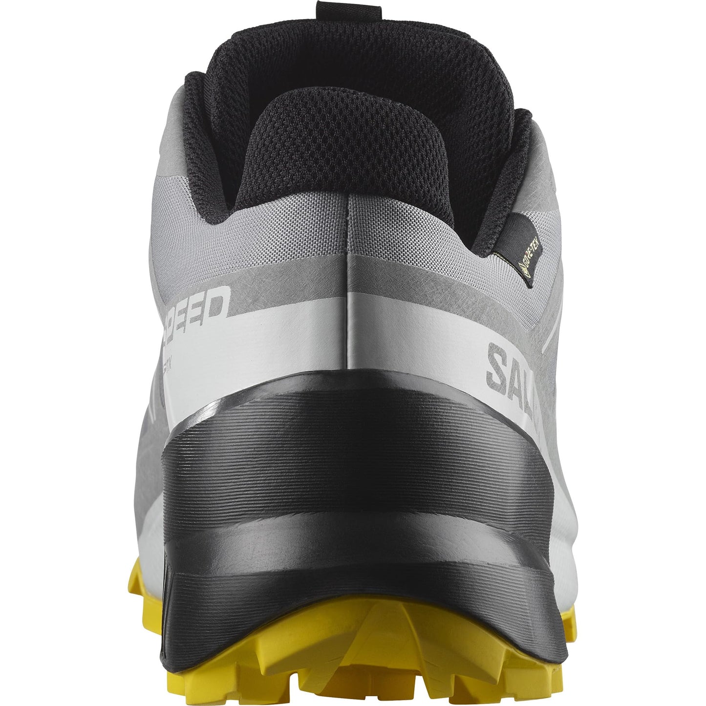Salomon Herren Speedcross Gore-tex Trailrunning-Schuhe, Sharkskin Black Lemon, 43 1/3 EU