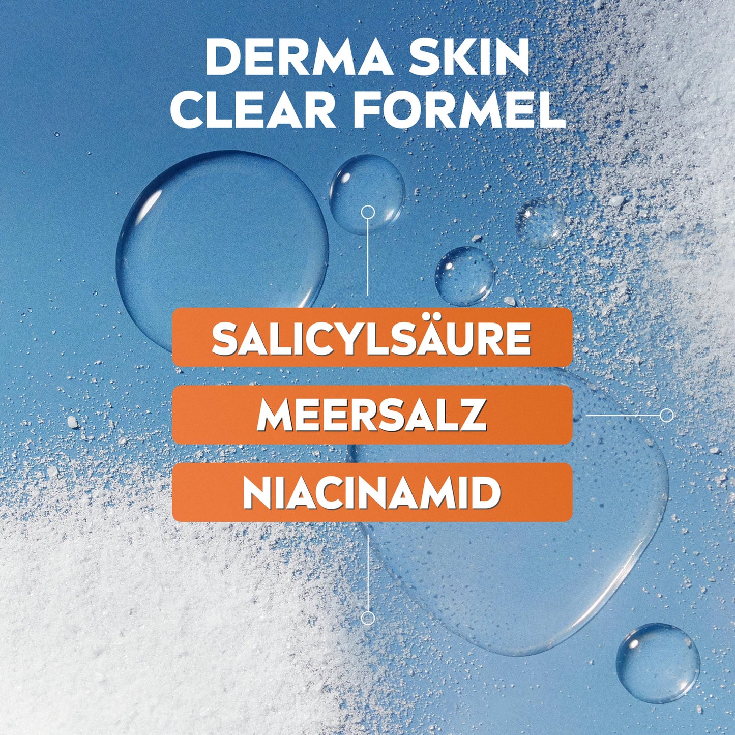 NIVEA Derma Skin Clear Peeling, porenverfeinerndes Peeling für Gesicht und Körper, Gesichtsreinigung mit Salicylsäure & Niacinamid für ein sichtbar verbessertes Hautbild (150 ml)