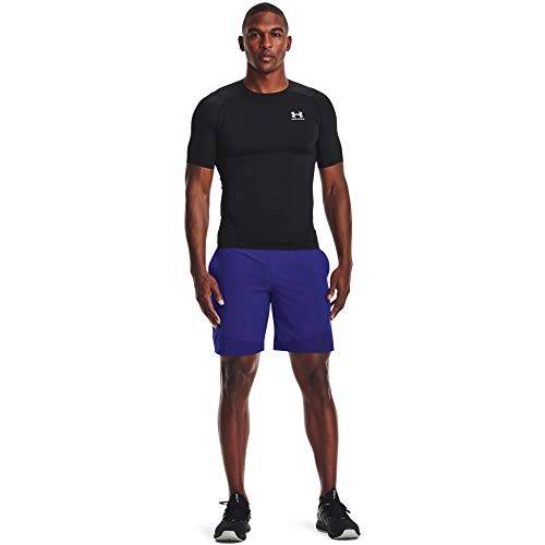Under Armour Herren UA HG Armour Comp SS, kurzärmliges Funktionsshirt, schnelltrocknendes T-Shirt mit Kompressionspassform