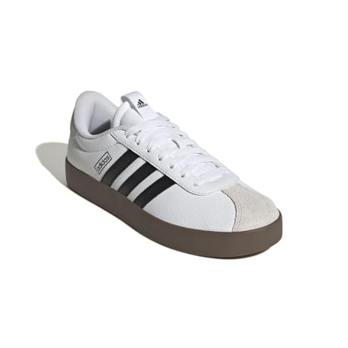 adidas Vl Court 3.0 Shoes Damen Schuhe , Cloud White Core Black Grey One, 39 1/3 EU