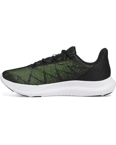 Under Armour Herren UA Charged Speed Swift Laufschuhe, Black/Black/Hyper Green