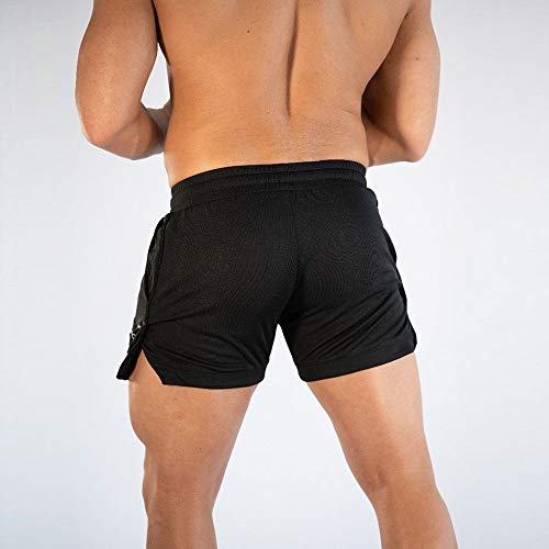 Superora Herren Shorts Sport Hosen Laufshorts Trainingshose Fitness Training Outdoor Sporthose mit Tasch