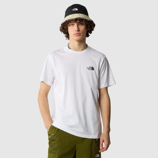THE NORTH FACE NF0A87NGFN4 M S/S Simple Dome Tee T-Shirt Herren TNF White Größe L