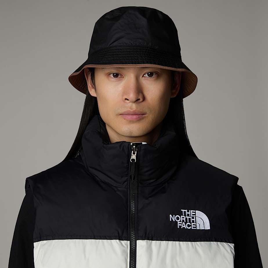 THE NORTH FACE NF00CGZ058W Sun STASH HAT Hat Herren Latte-TNF Black Größe LXL