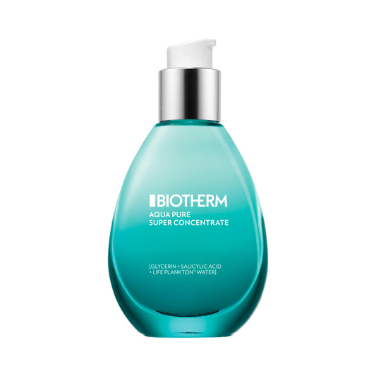 Biotherm Aqua Pure Super Concentrate Tagespflege, erfrischende Creme für eine hydratisierte Haut, mit Life Plankton und Salicylsäure, Gesichtscreme für ein verfeinertes und reines Hautbild, 50 ml