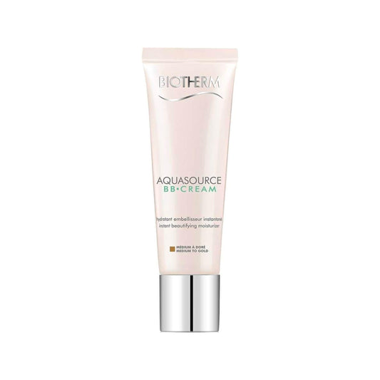 Biotherm Aquasource BB Cream Medium, dunkle getönte Tagescreme mit Life Plankton, pflegende Creme mit feuchtigkeitsspendender Wirkung und LSF15, für den optimalen Teint, 30 ml