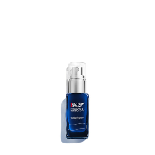 Biotherm Homme Force Supreme Blue Serum, revitalisierendes Anti Aging Gesichtsserum für die tägliche Gesichtspflege, Power-Kur für Männer