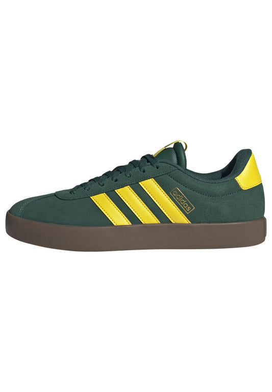 adidas Vl Court 3.0 Shoes Herren Schuhe, Collegiate Green Yellow Gold Metallic, 44 2/3 EU